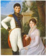 Jérome und Katharina von Westphalen Jérome und Katharina Bonaparte, König und Königin des Königreichs Westphalen (1807)